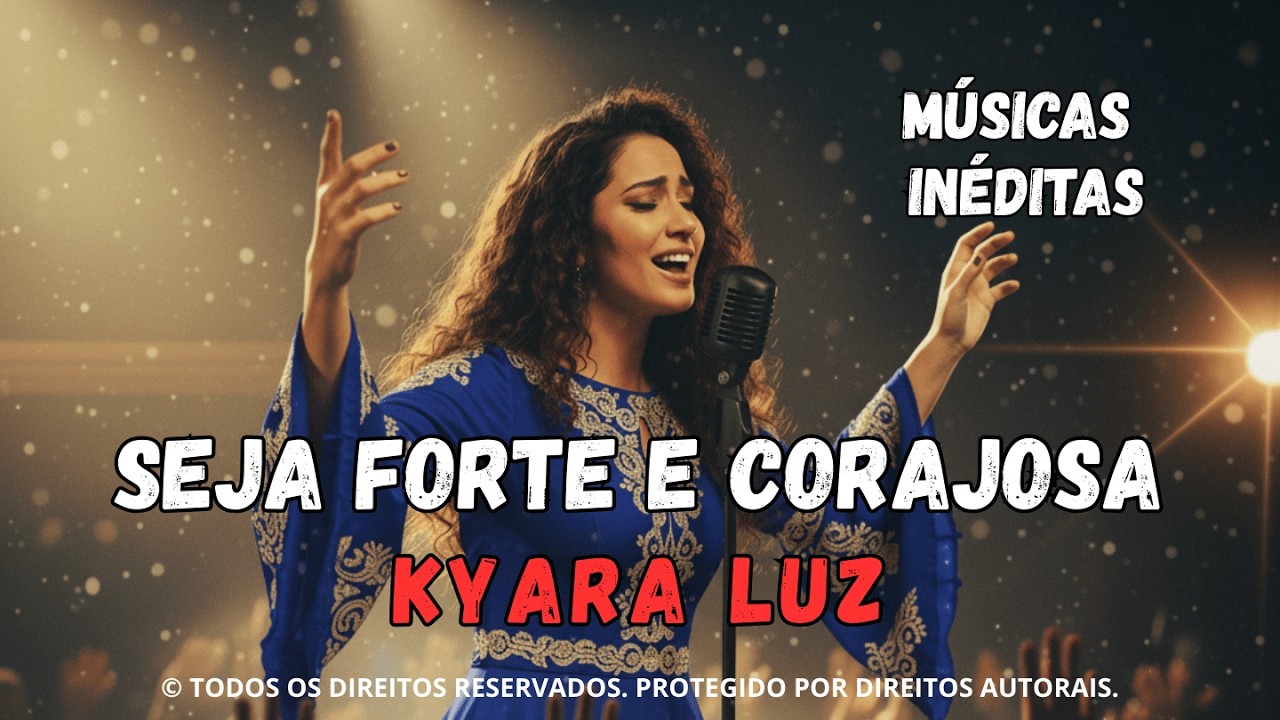 KYARA LUZ | SEJA FORTE E CORAJOSA - Adoração Viva com Deus - Música Gospel inédita.
