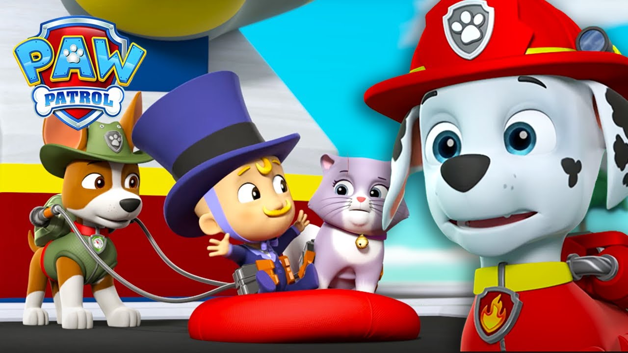 Borgmästare Humdinger har förvandlats till en bebis! | PAW Patrol | På Svenska Tecknad film för barn