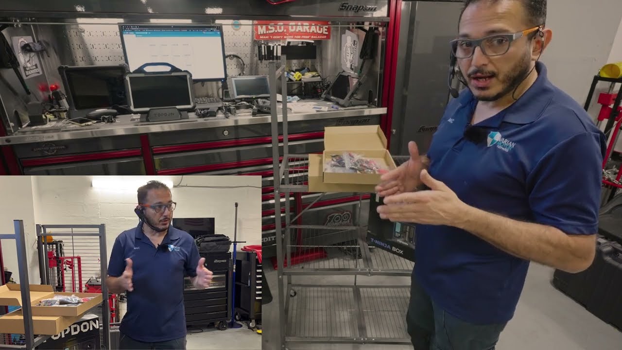 New TopDon Phoenix Max, Oscilloscope and T-Ninja Box. Unboxing and first impressions.