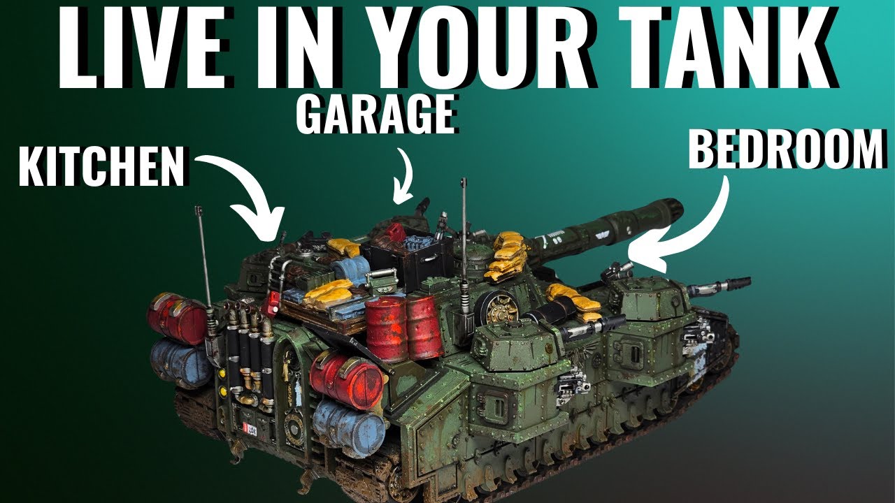 Making a SUPER HEAVY TANK a Home!