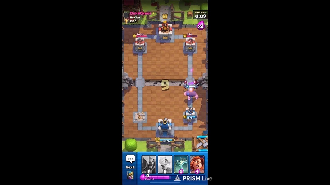 CLASH ROYALE LIVE! 👑 Pushing to NEW ARENA! (Clash with Danny)