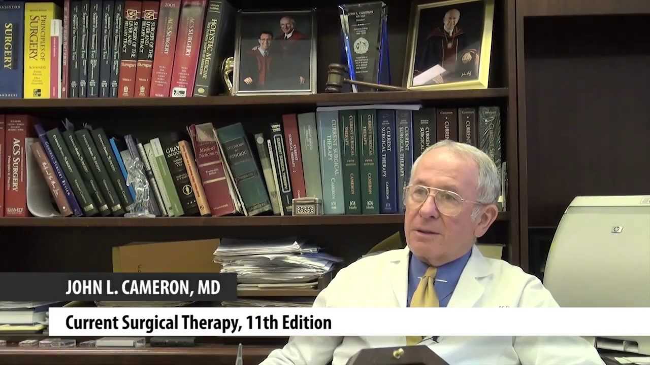 Dr. John L. Cameron, an Elsevier author at Johns Hopkins Hospital