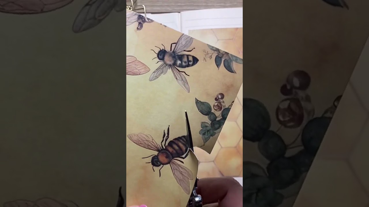 ASMR Paper Therapy #papercraftingasmr #journallife #journaling #artandcraft #scrapbooking  ペーパーセラピー