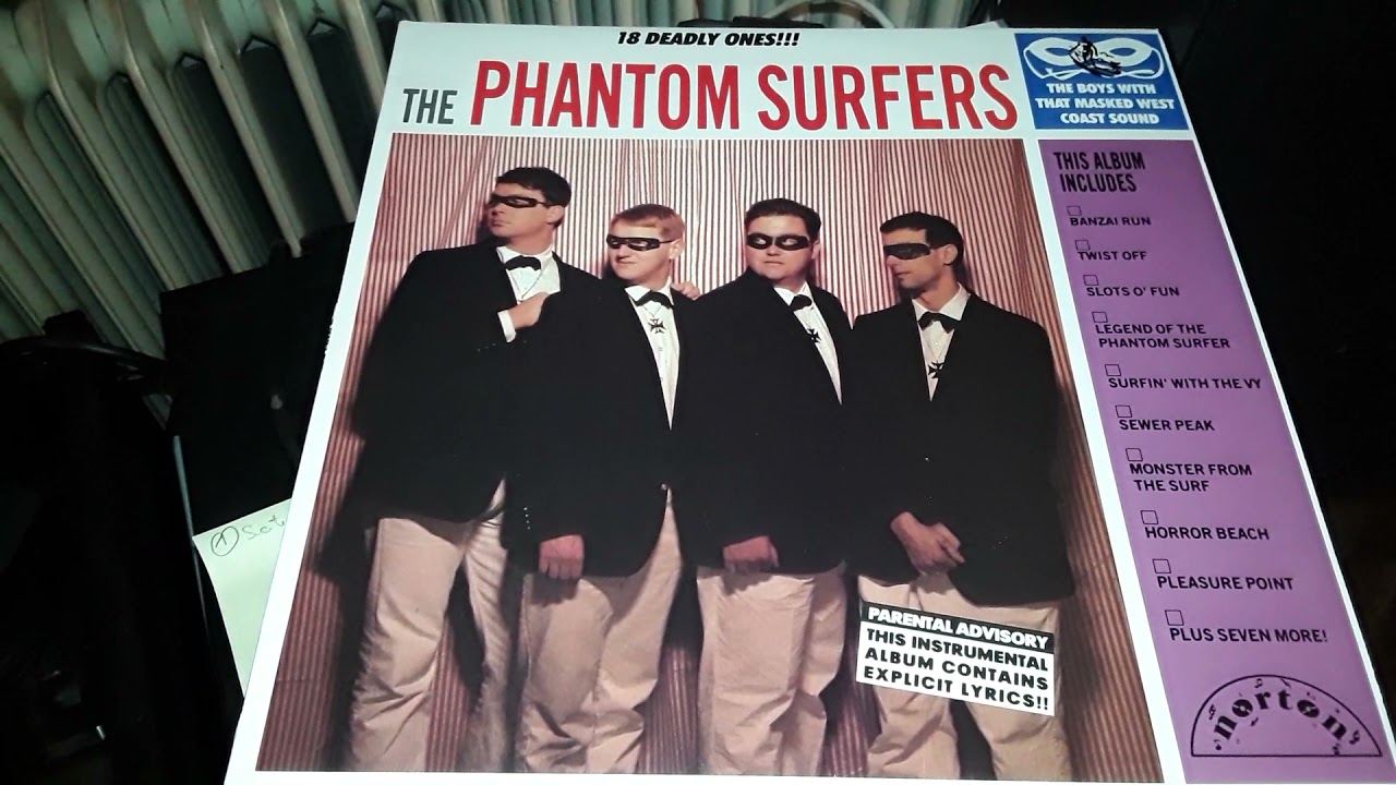 Phantom Surfers  Theme from Dead West   LP 18 deadly Ones 1991