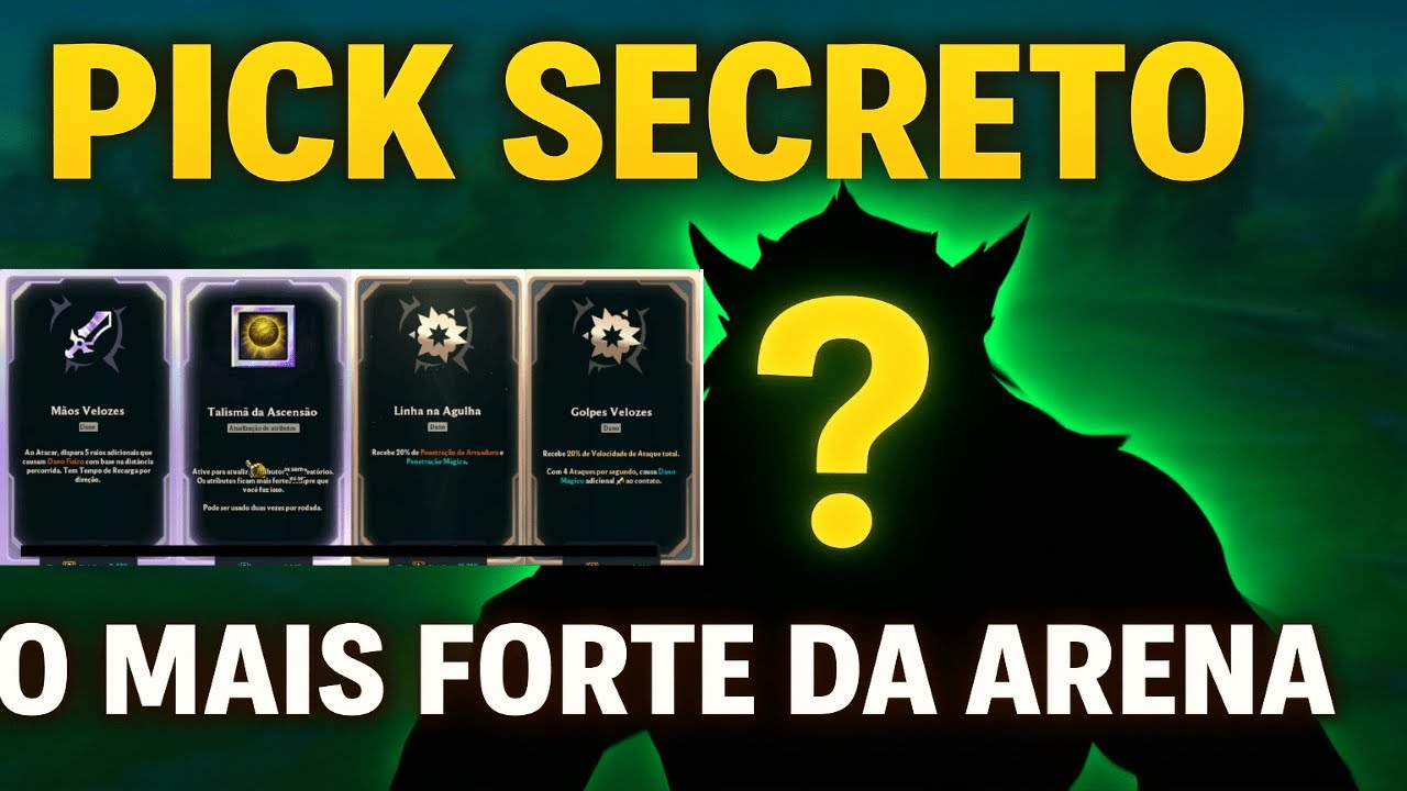 O PICK MAIS FORTE DA ARENA QUE NINGUÉM USA! 😱