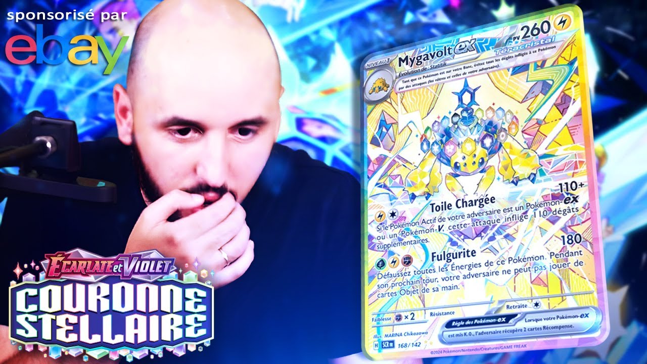 DÉCOUVERTE DE COURONNE STELLAIRE : ÇA PART SUR LE FULL SET ? - Jiji LaFarce Pokémon #73