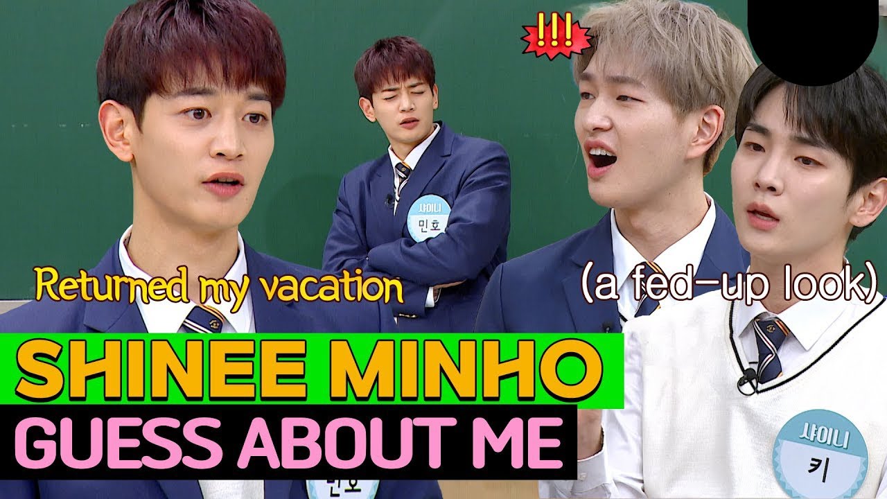 It happened during SHINee Minho's the national defense traning #shinee