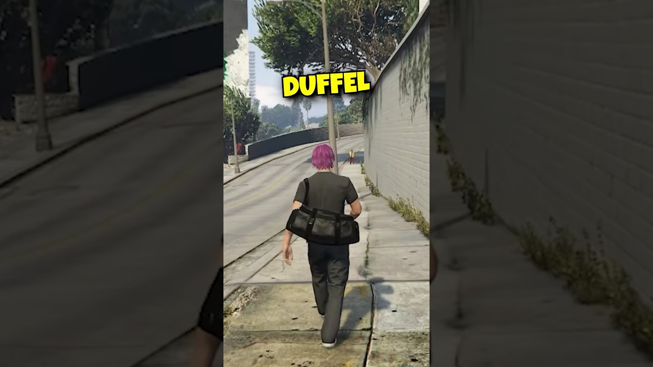 Как получить редкую спортивную сумку в GTA 5