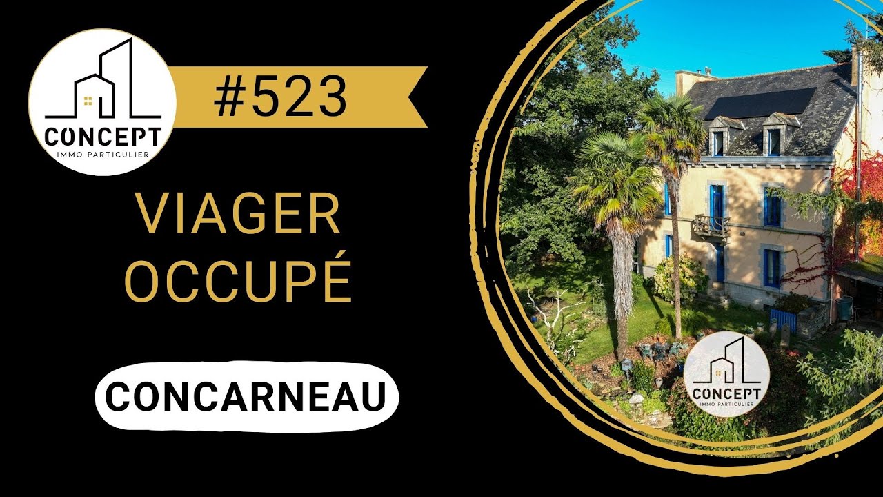 #523 - Viager Occupé à vendre à CONCARNEAU