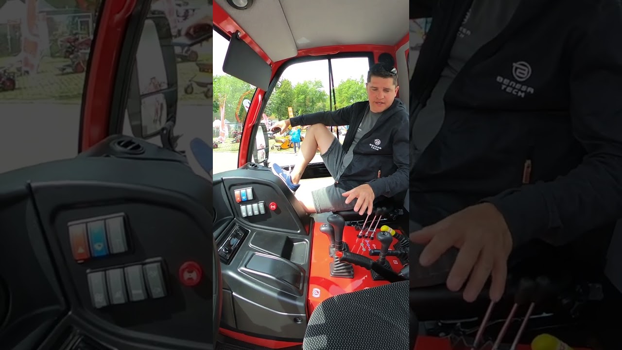 Multifunkční vozidlo CARON C70_popis stroje, verze pro kontejnerový nosič 3t