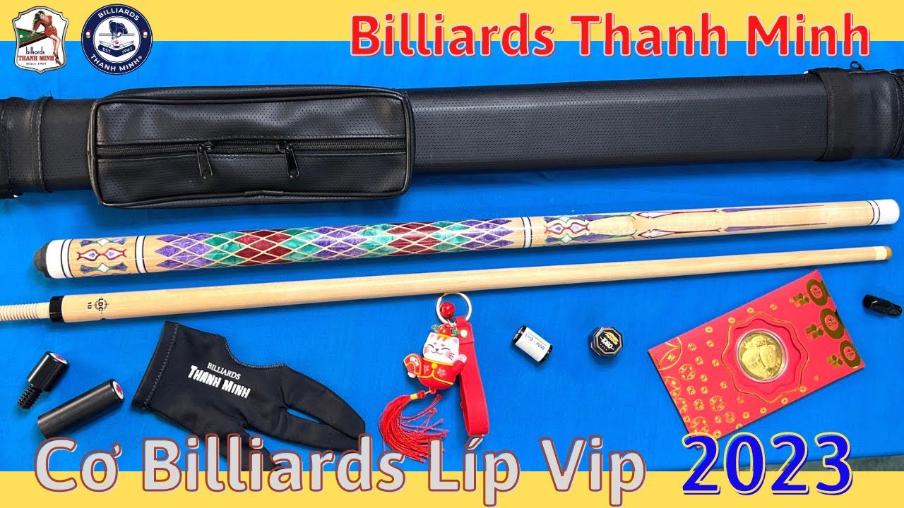 Cơ Billiards Lip Cao Cấp gh&eacute;p 10 ch&agrave;o đ&oacute;n 2023 | Billiards Thanh Minh