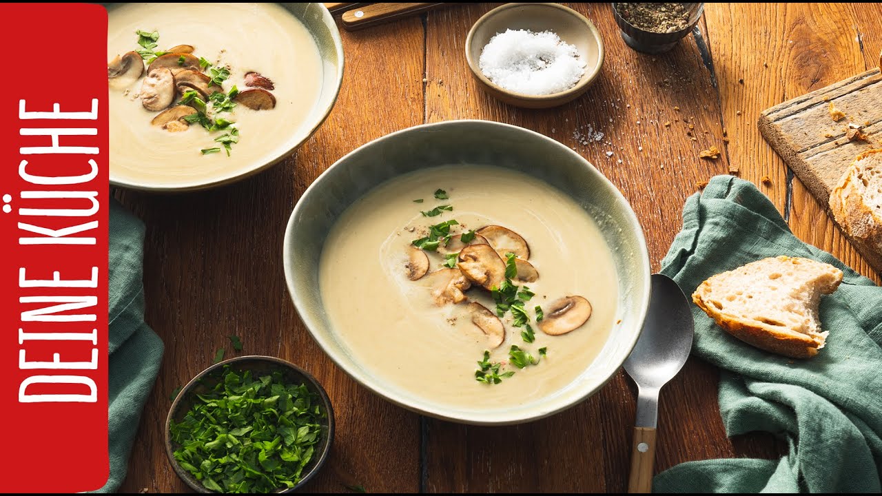 Champignoncremesuppe | REWE Deine K&uuml;che