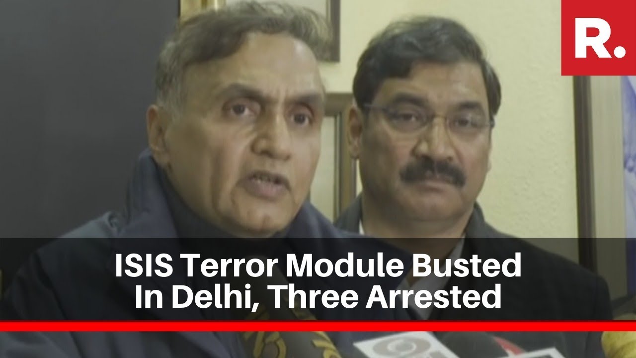 ISIS Terror Module Busted In Delhi, Three Suspects Arrested By Police