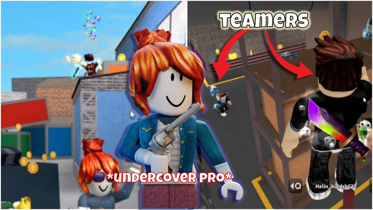 BEATING TEAMERS AS AN UNDERCOVER PRO *BACON* (Murder Mystery 2)