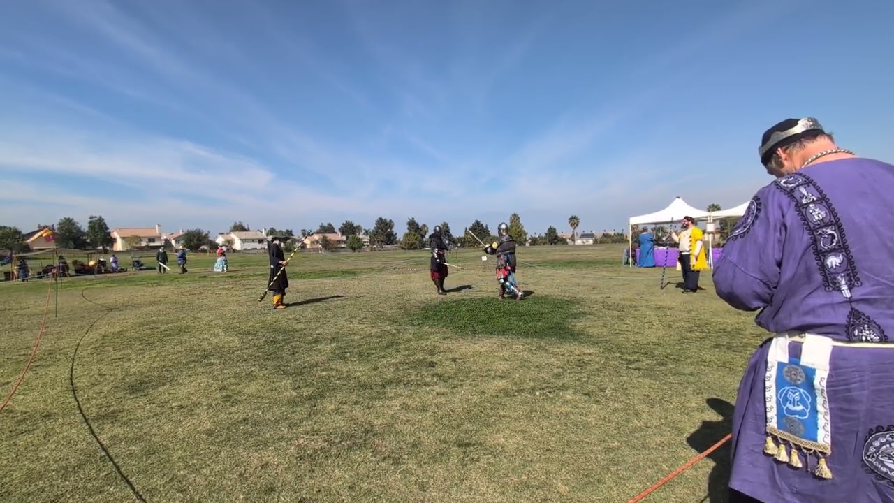 First fight of the Dreiburgan Anniversary 2025 round Robbin tournament.