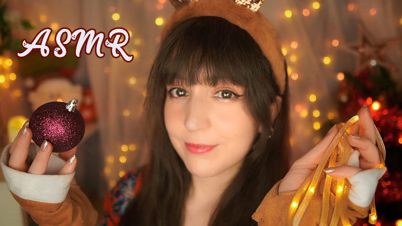 ⭐Рождественский магазин ASMR [Sub] Продавец украшений 🎄Soft Spoken