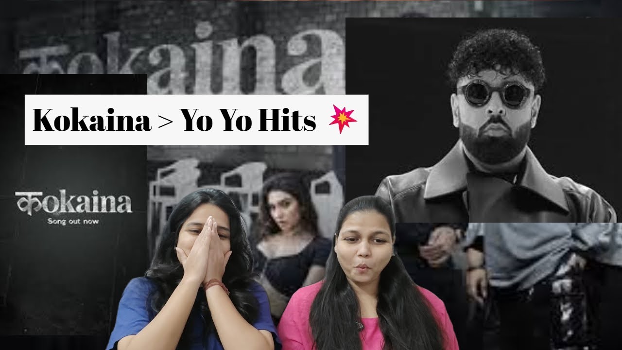 BADSHAH – Kokaina Official Video Reaction | Simiran Kaur Dhadli 🔥| Naive Girls | Viral Song Reaction