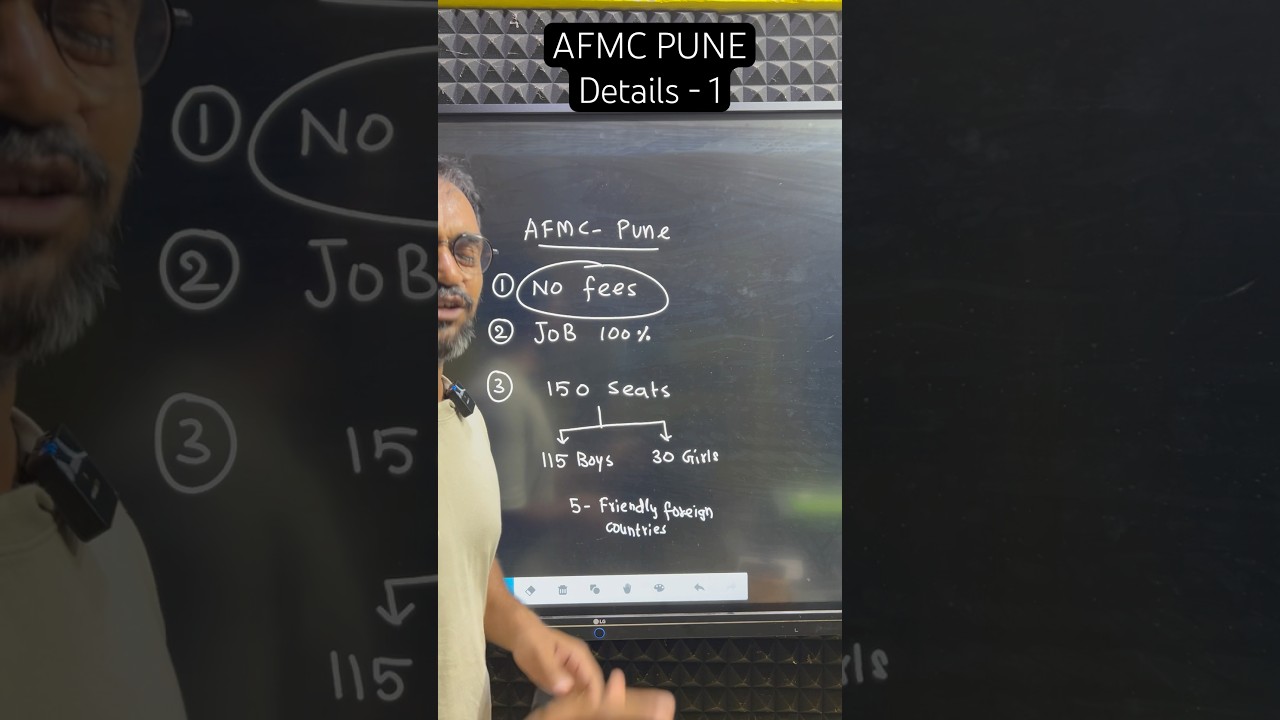AFMC Pune - MBBS without Fees 🧨🥳 #afmcpune #afmcmbbs #mbbsmotivation