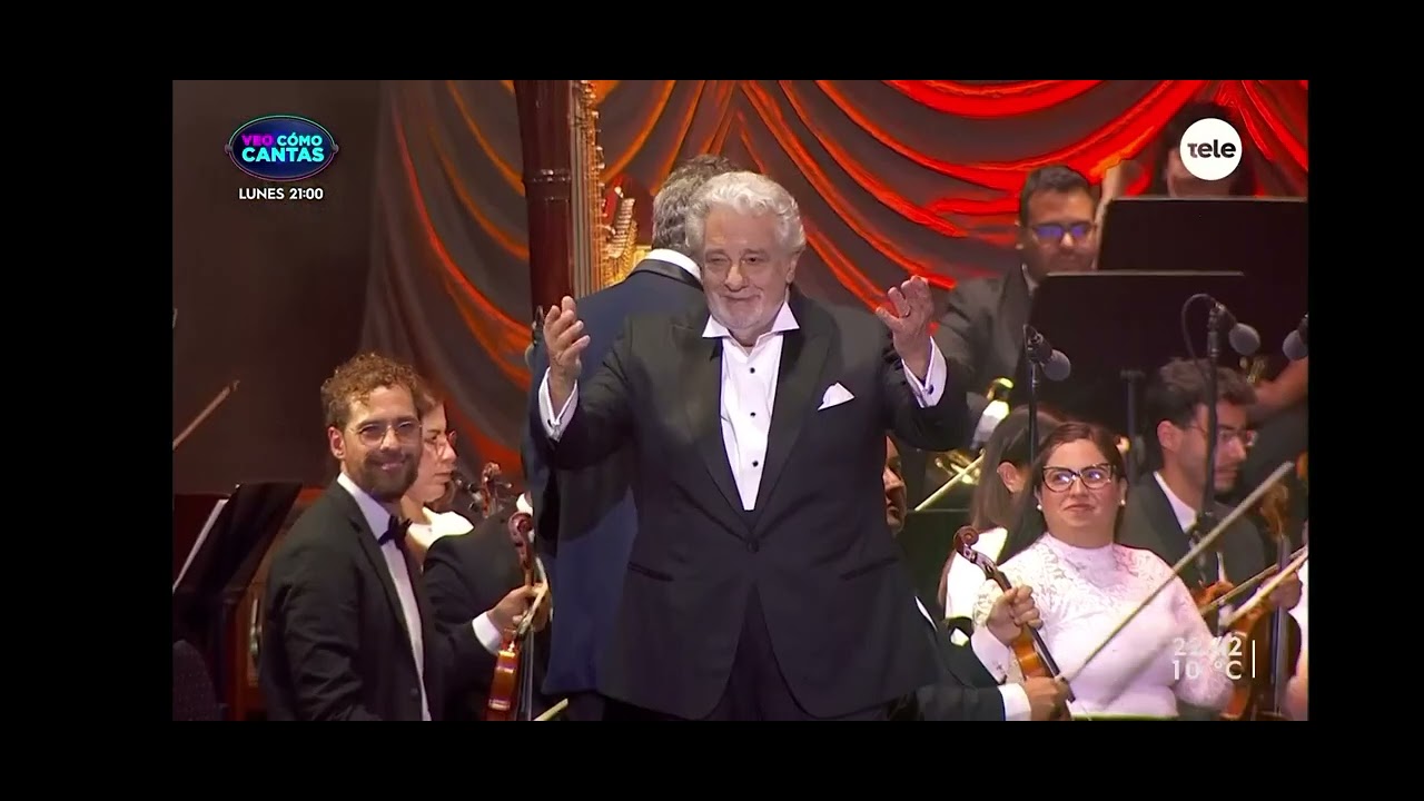 Plácido Domingo en la Plaza de Toros de Colonia del Sacramento, Colonia, Uruguay (primera parte)