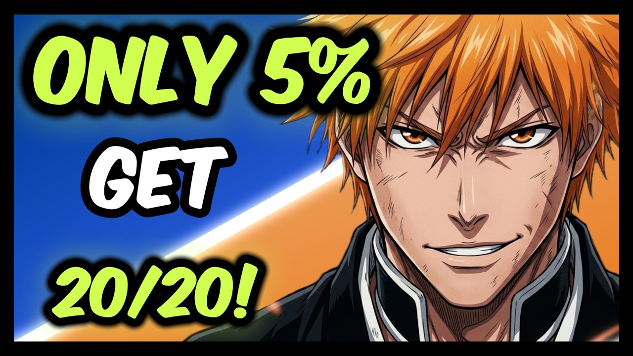 Only 5% Can Score 20/20! | Bleach Hard Characters Quiz