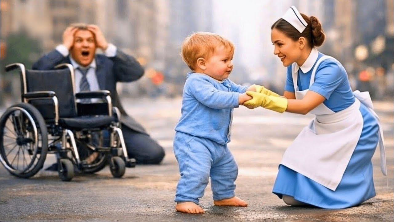 El niño que no podía caminar dio un paso… y su padre quedó sin palabras