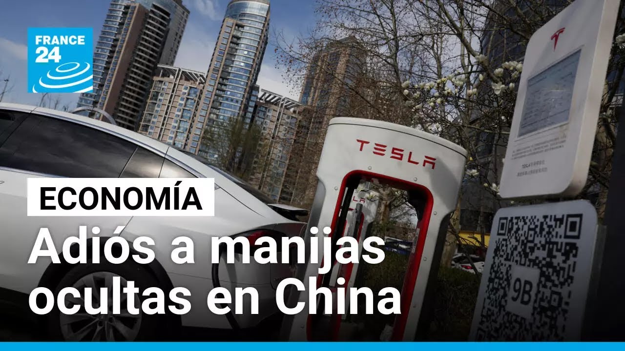 China prohibirá las manijas ocultas en las puertas de los autos a partir de 2027 • FRANCE 24