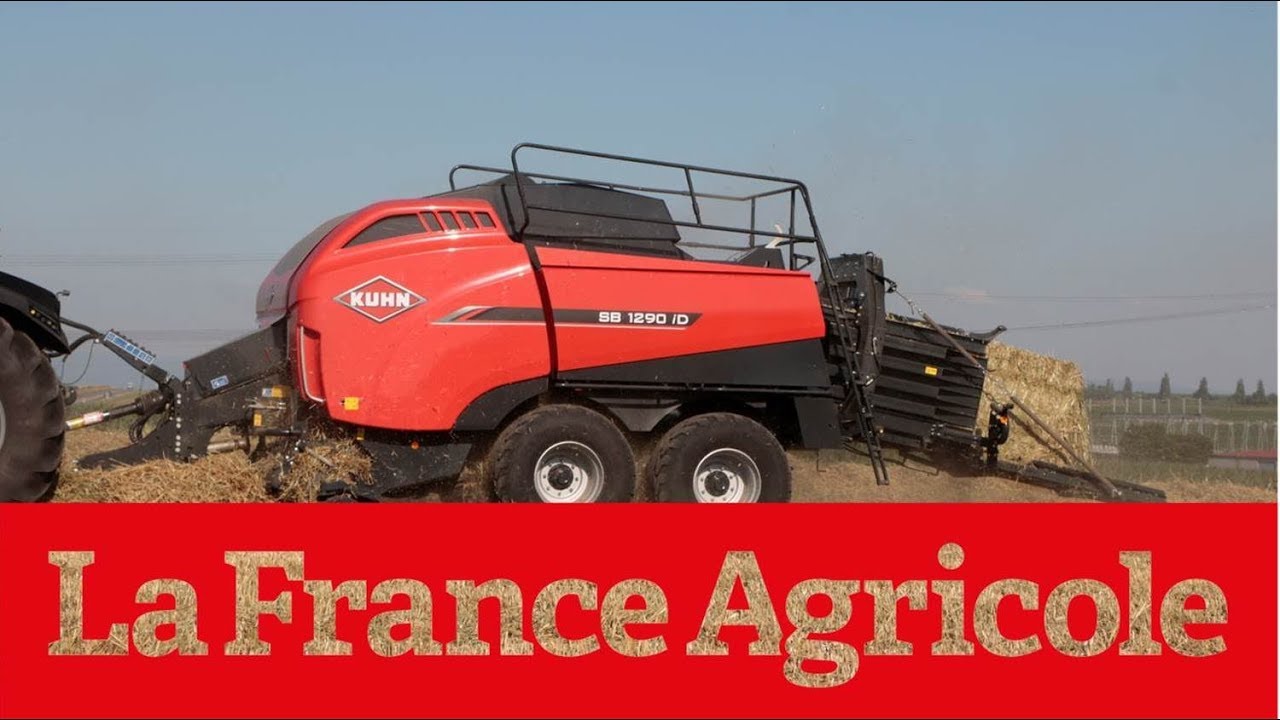 New : presse haute densité Kuhn SB en action