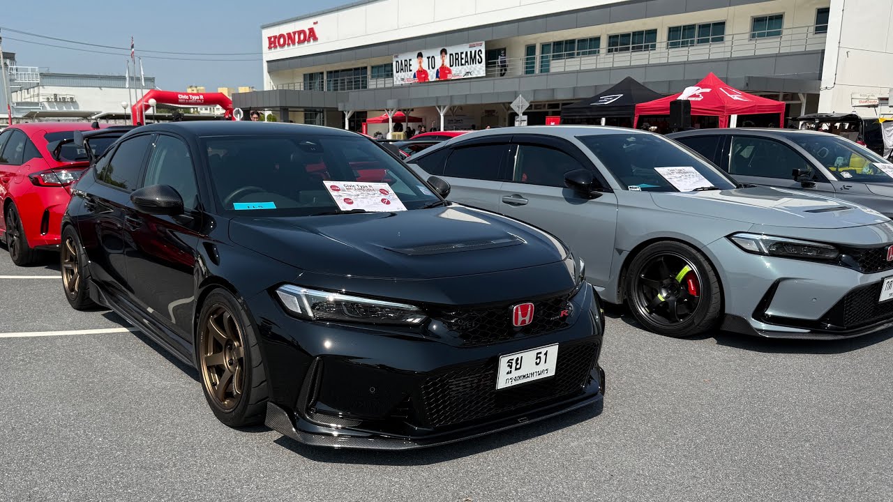 สด เดินพาชมงาน Civic Type R Meet&Reet Vol2 คันไหนสวยสุด มาช่วยโหวตกัน!