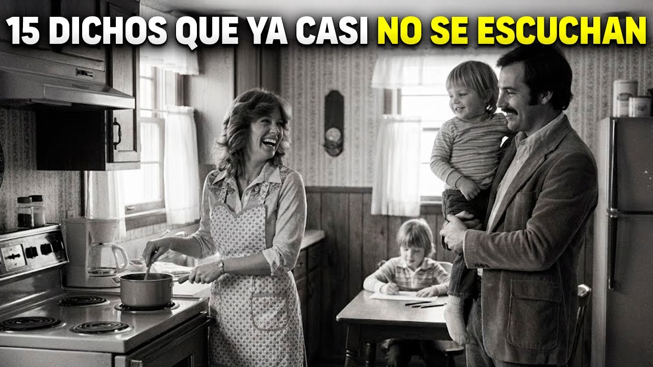 15 Dichos ANTIGUOS que ya NADIE se atreve a DECIR