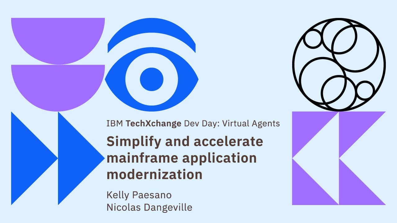 Simplify and accelerate mainframe application modernization