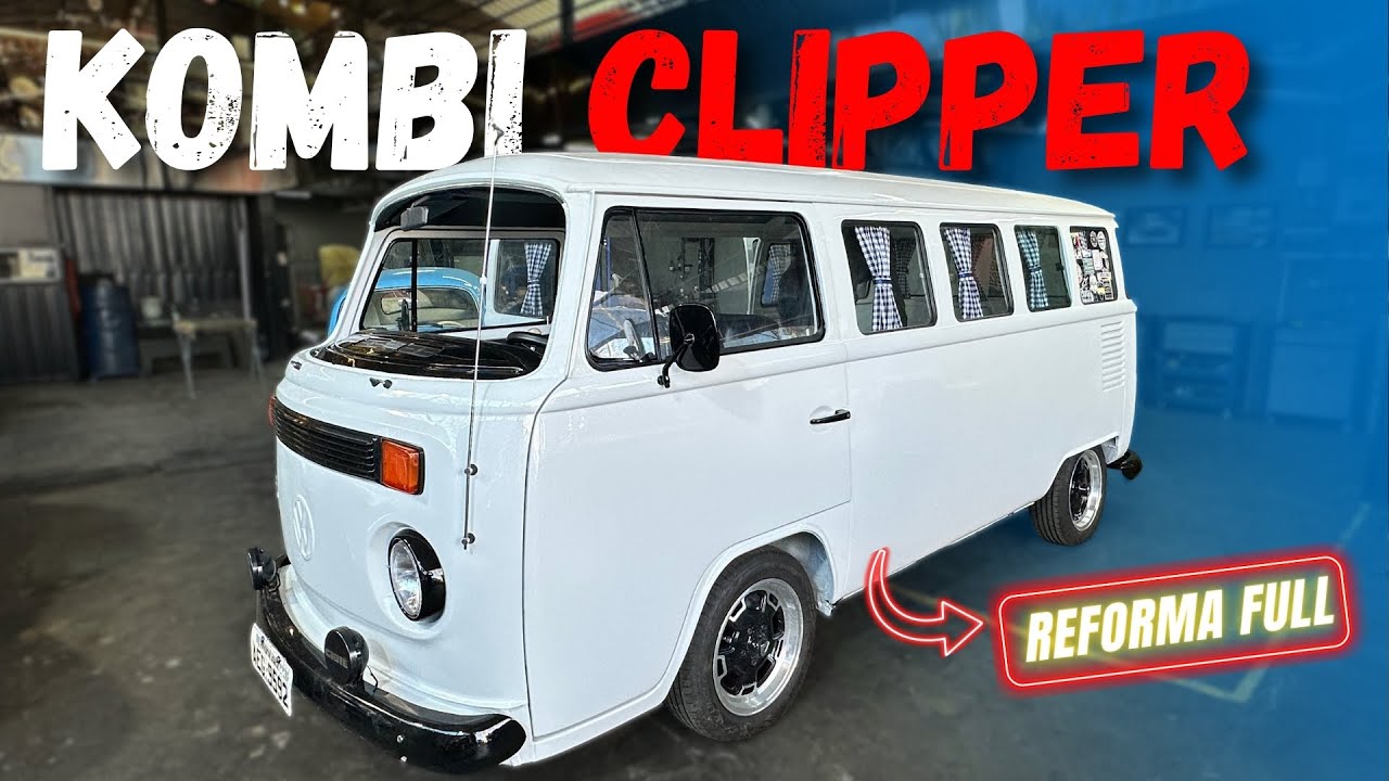 Kombi Clipper Ganha Reforma Total na Emp&oacute;rio Olds