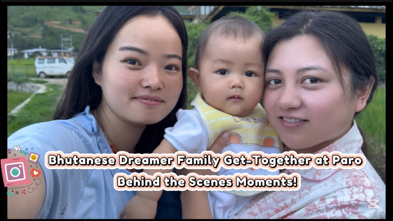 When the @BhutaneseDreamer and @Sunujigsen Family Meets in Paro – A Day Full of Laughter & Stories 🥰