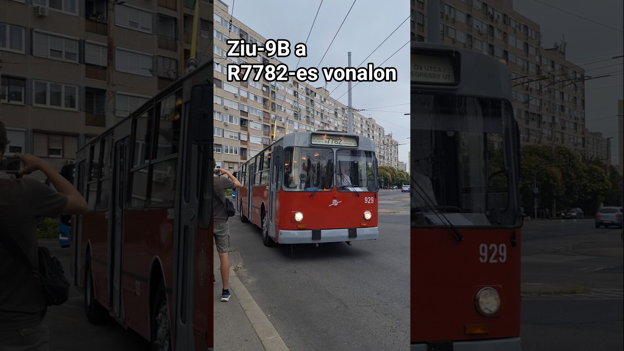 Ziu-9B érkezik az Örs vezér teréhez 