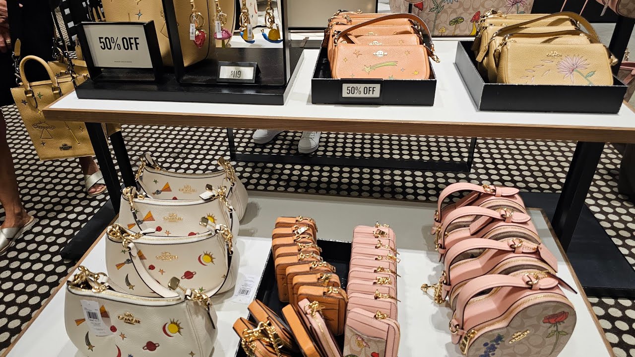 NEW🛍COACH OUTLET~ NEW ARRIVALS! LET'S BROWSE~ UP TO 70% OFF & 20% MORE EXTRA‼️👜👛👠
