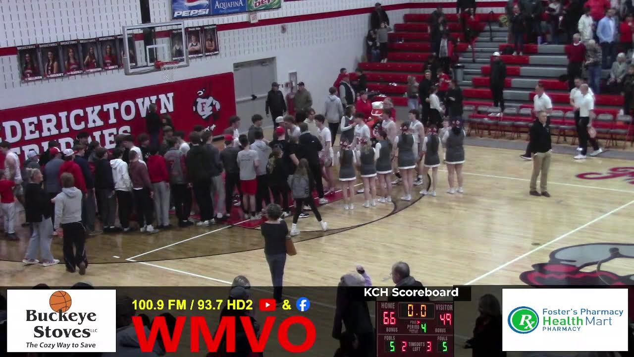 Buckeye Stoves High School Hoops - Fredericktown Boys VS Utica