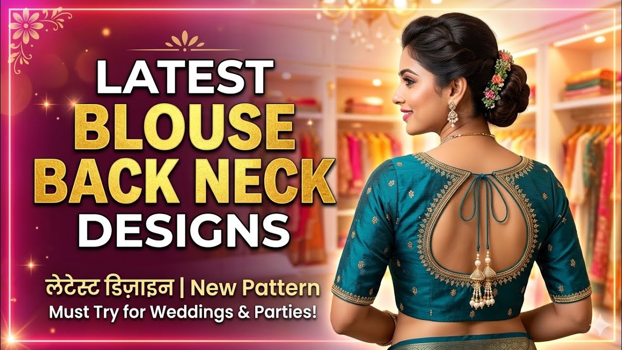 💯😇Trending blouse back neck designs👌 latest model blouse designs 👻 new model blouse designs 2026🥳