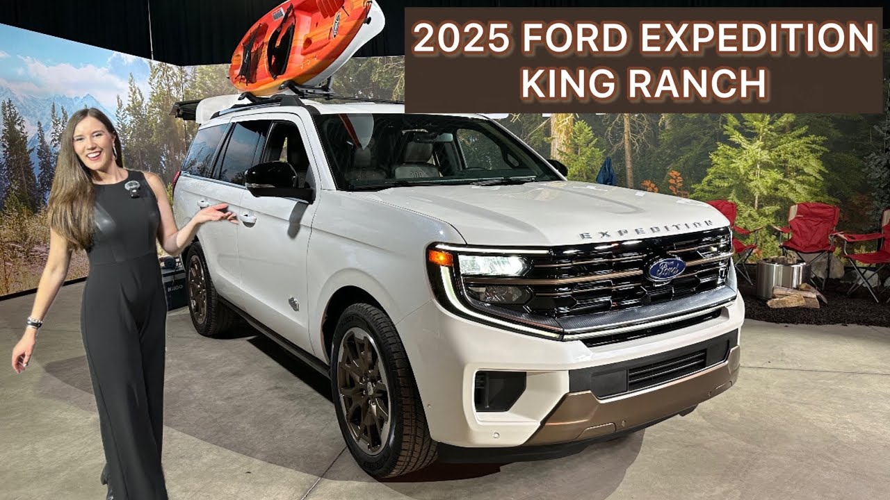 All-New 2025 Ford Expedition KING RANCH- Family Full-Size SUV with Luxury, Technology & Versatility