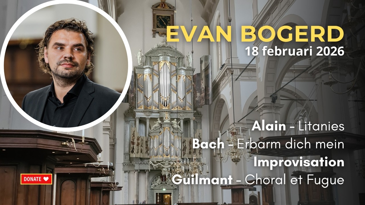 Evan Bogerd - Lunch Recital - 18 February 2026