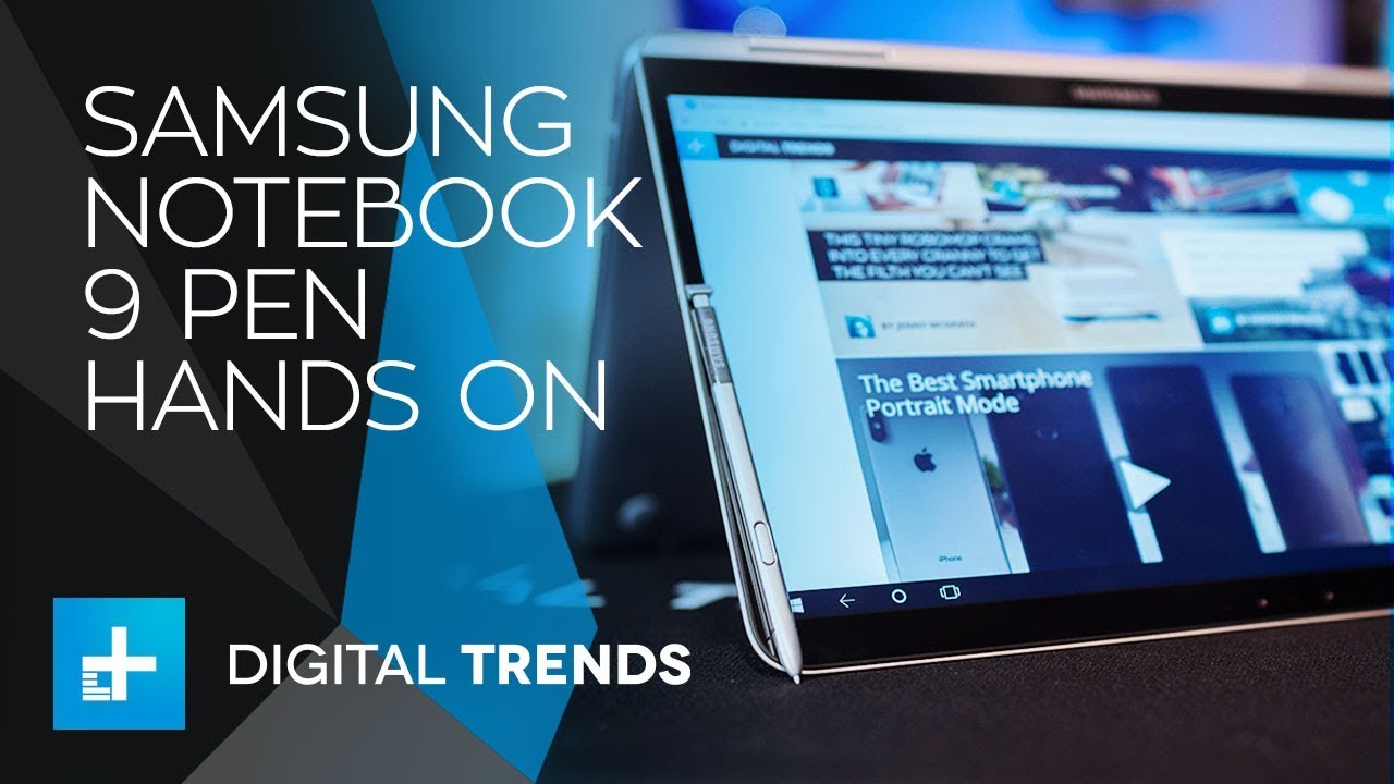 Samsung Notebook 9 Pen - Hands On Review