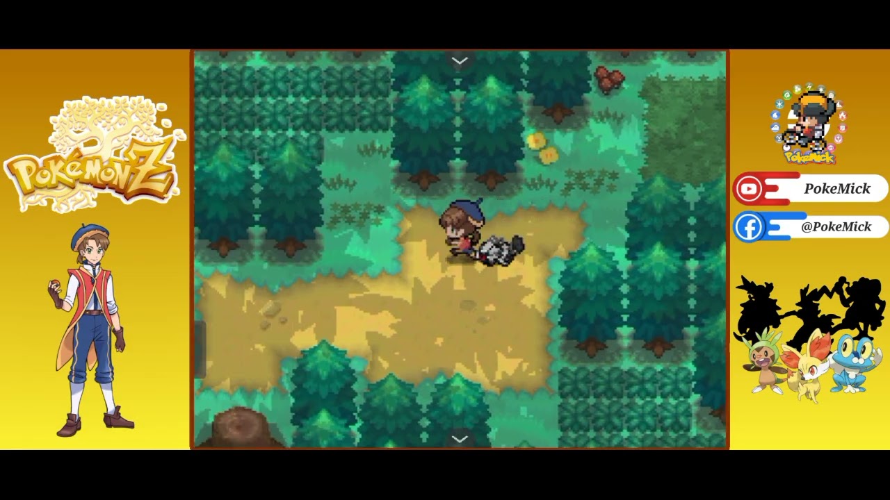 Pokemon Z #04 El Bosque Ladera y Batalla Vs Team Azoth
