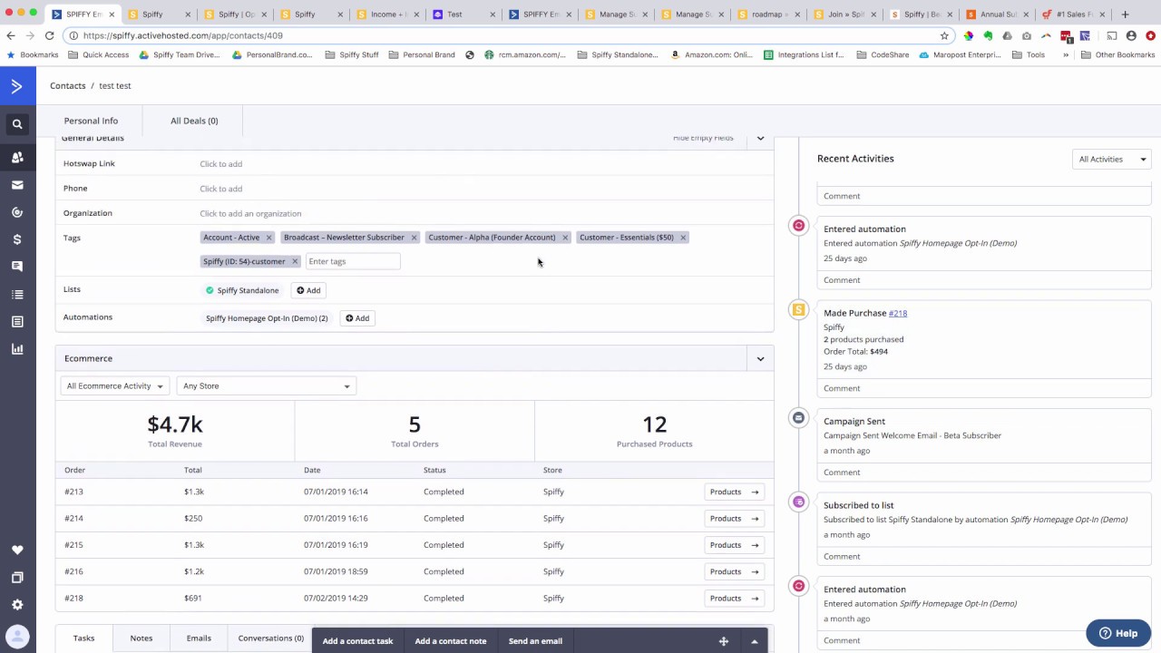 Best Stripe Integration for ActiveCampaign | Spiffy Checkouts
