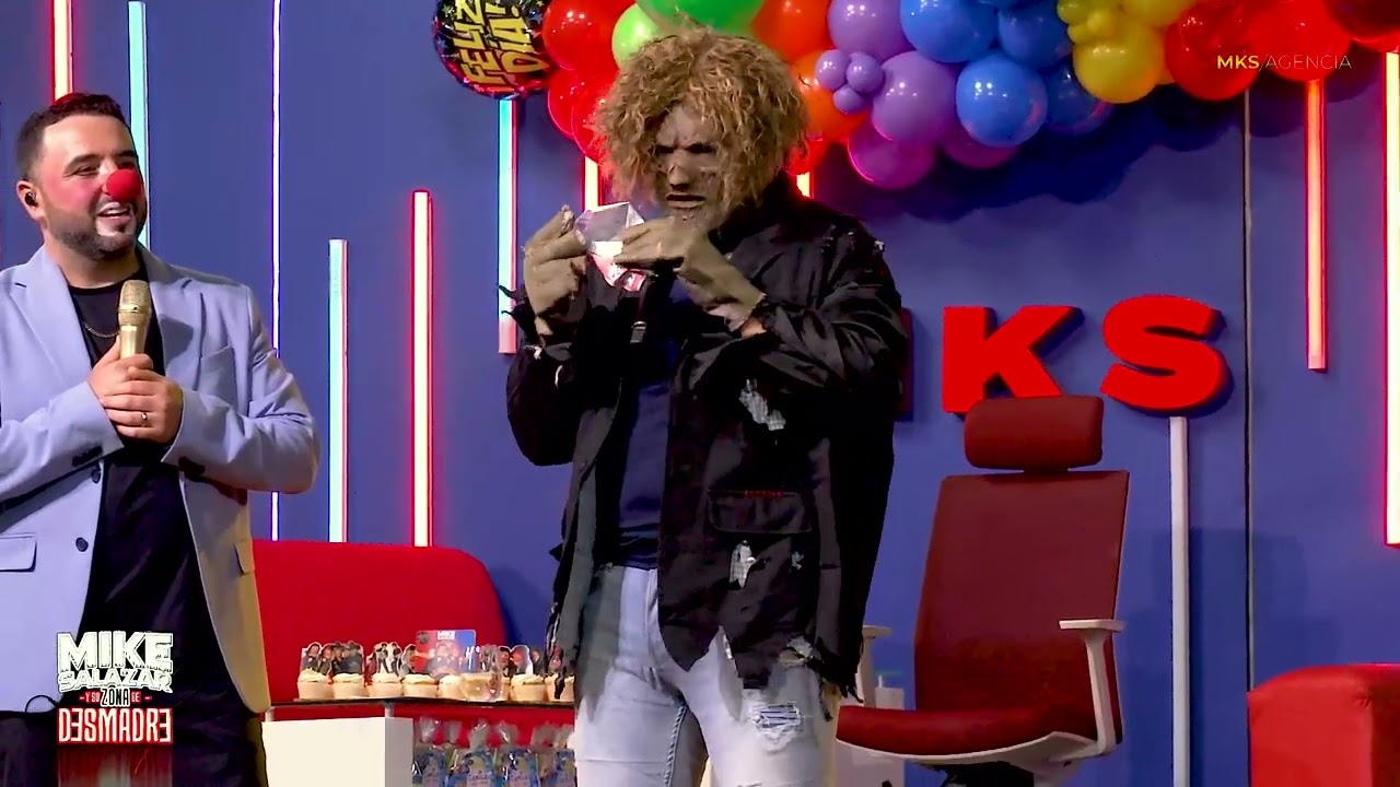 El Zombie Chicharrin llega al programa parte 2 de 2
