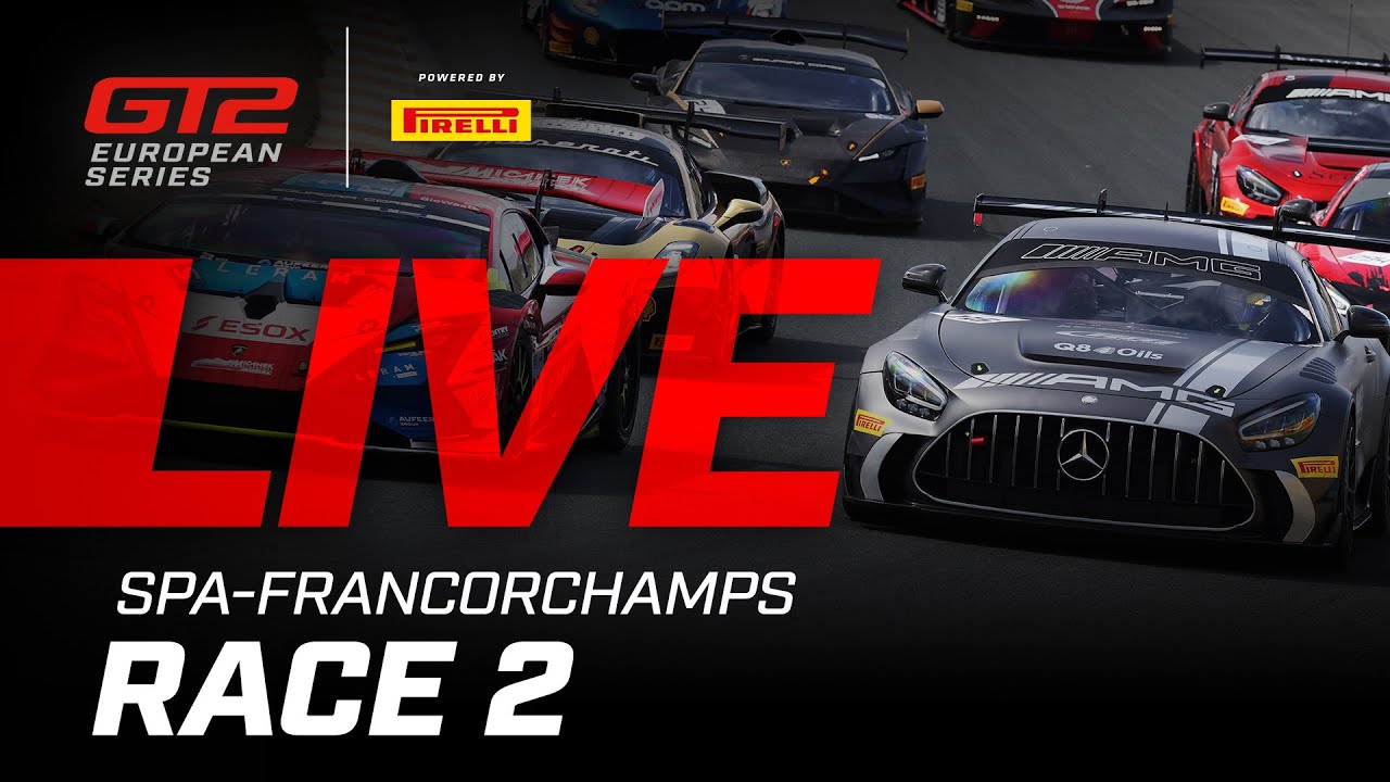 LIVE | Race 2 | Spa-Francorchamps | 2025 GT2 European Series powered by Pirelli (English)