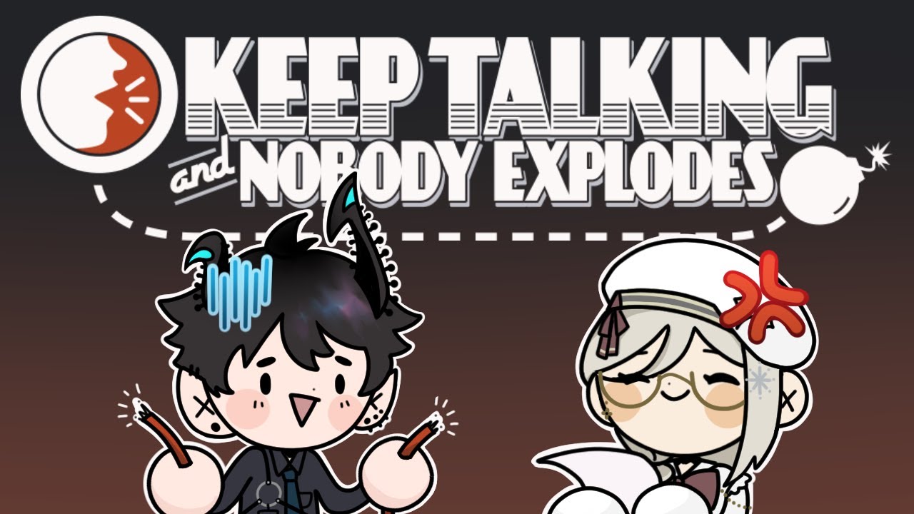 【KEEP TALKING AND NOBODY EXPLODES】Teamwork w Aia!【NIJISANJI EN | Ren Zotto】