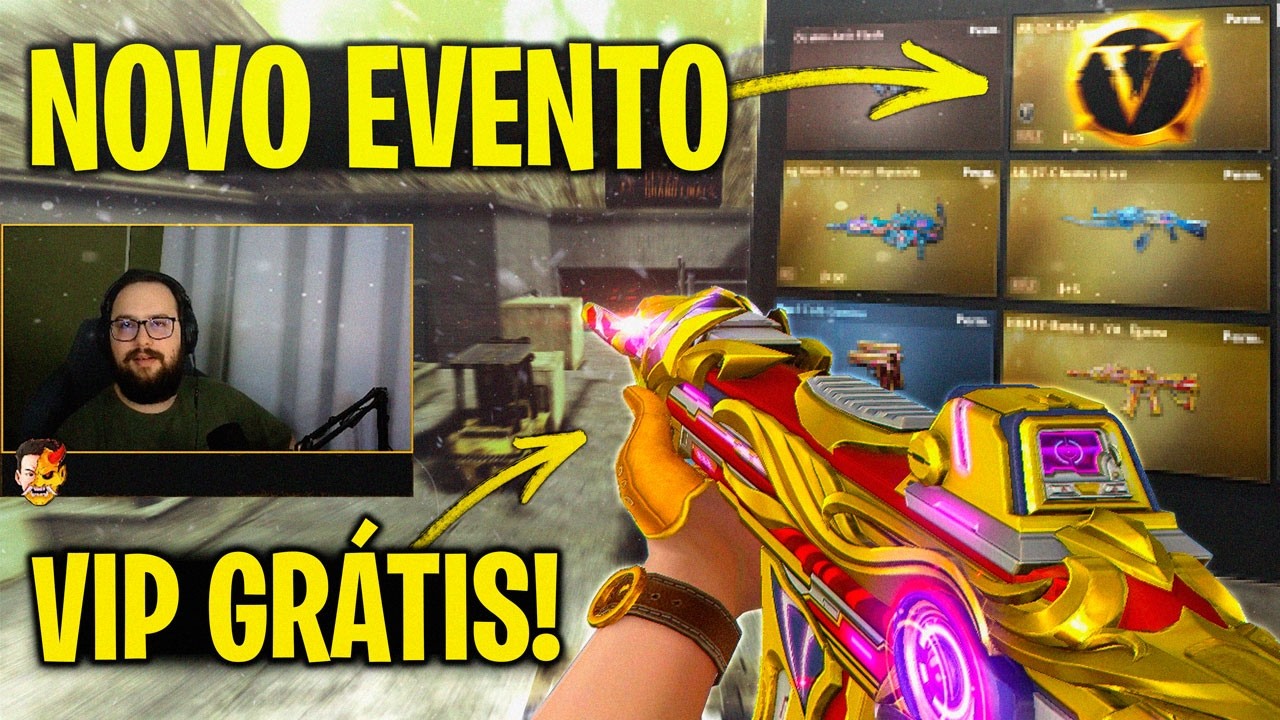 NOVO EVENTO DO CROSSFIRE DANDO VIP DE GRA&Ccedil;A! 😱