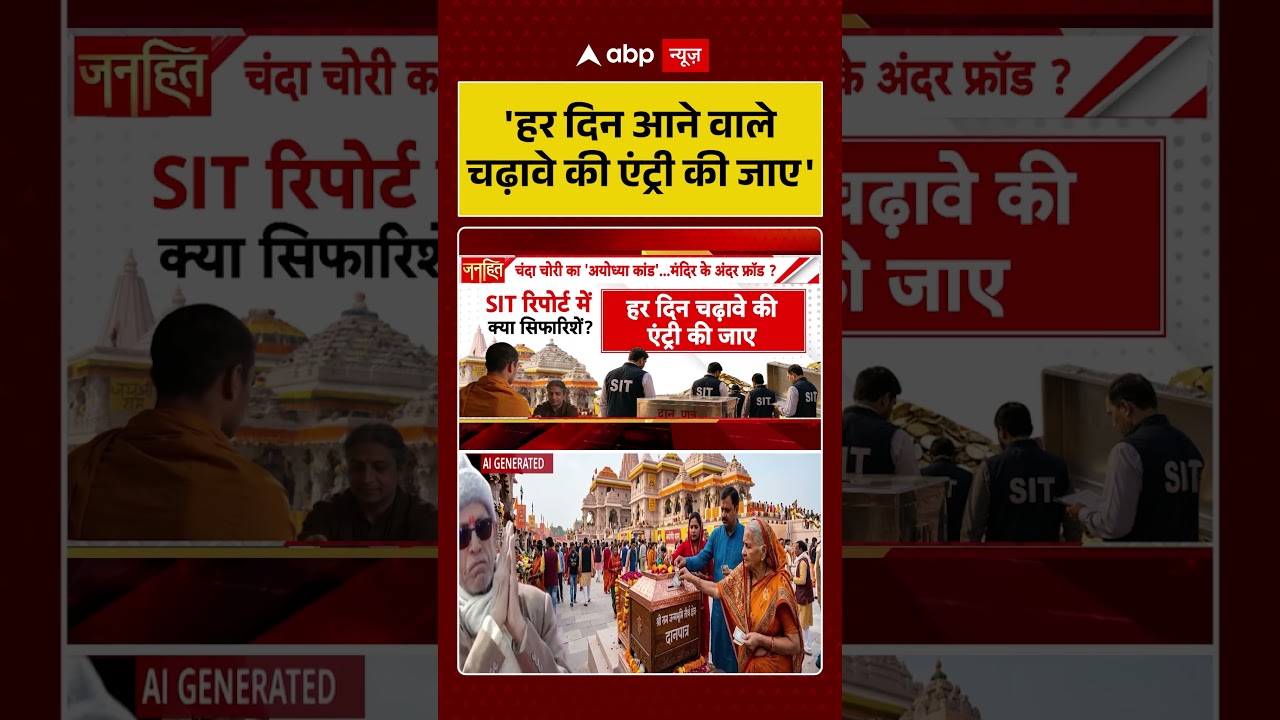 Ram Mandir Scam : 'हर दिन आने वाले चढ़ावे की एंट्री की जाए' | #ytshorts #viral