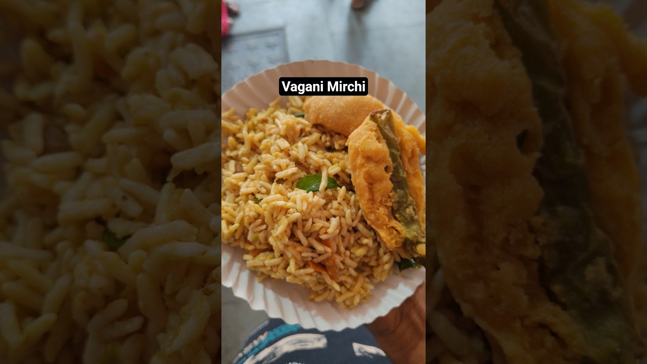 Ballari famous street food Vagani Mirchi Ballari Food #ballari #bellary #food #shorts