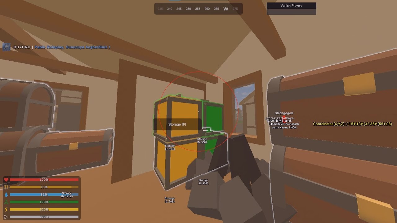 Unturned ORTA&Ccedil;AĞ ZİKİŞ [AERODAKWARE] [Unturned Hack] [Unturned Hile]