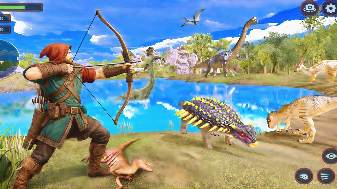 Dinosaur Hunting Games – Dinosaur Simulator Game – Android Gameplay 