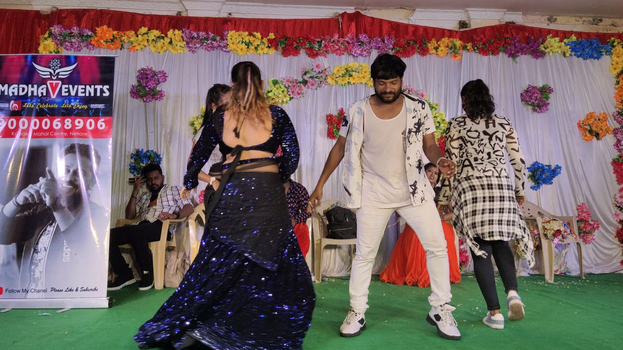 అత్తో అత్తమ్మ కూతురో పొద్దుటూరు లో చిరంజీవి⭐ సాంగ్ అదరగొట్టిన మాధవ్ ఈవెంట్స్ నెల్లూరు 9000068906 ⭐